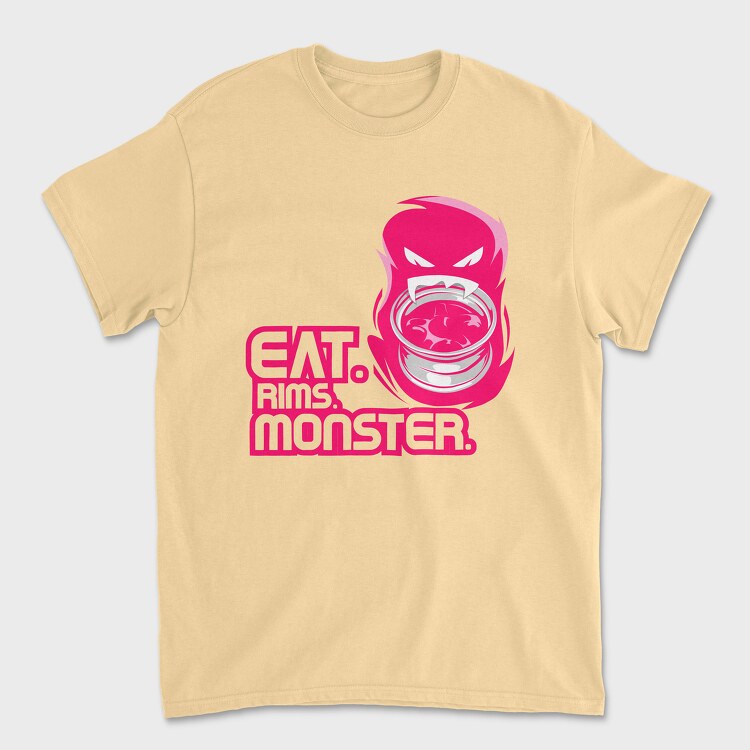 Eat Rims Monster, Tricou Barbati (Unisex)