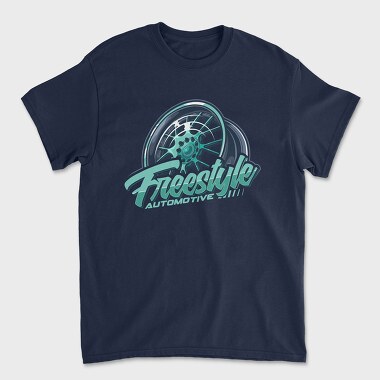 Freestyle Automotive Rim, Tricou Barbati (Unisex)