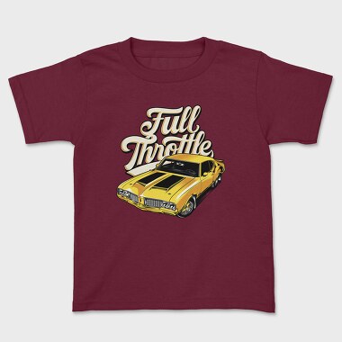 Full Throttle Old Card, Tricou Copii