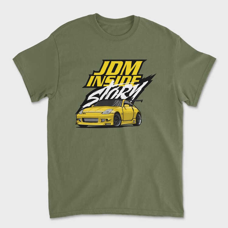 Jdm Inside Story 350Z, Tricou Barbati (Unisex)