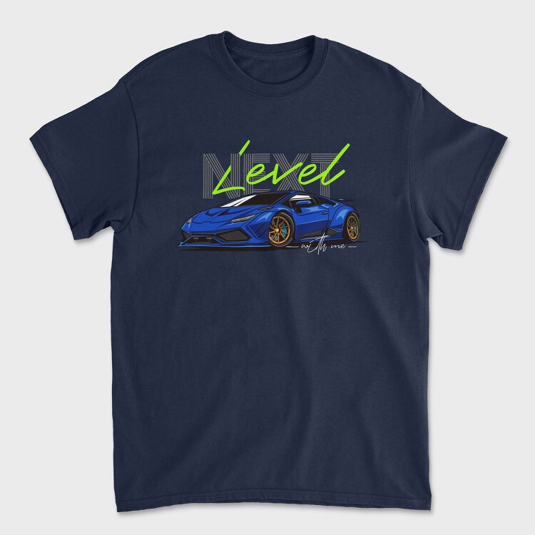 Next Blue Lambo, Tricou Barbati (Unisex)