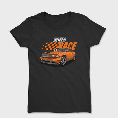 Speed Race Mustang, Tricou Femei