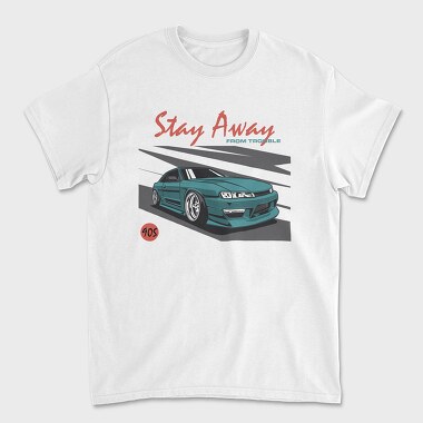 Stay Away Silva, Tricou Barbati (Unisex)