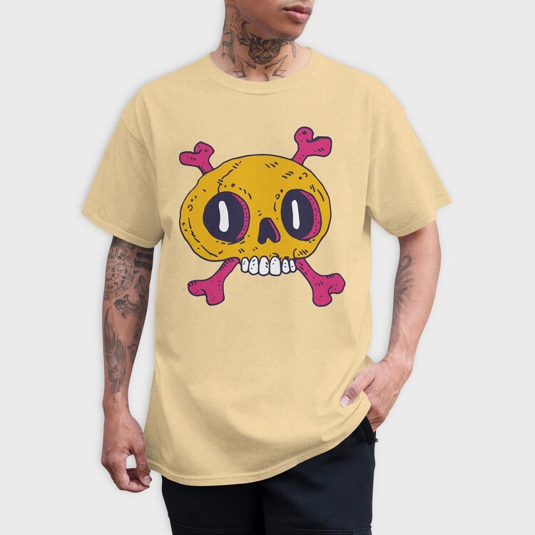 Monster Faces 5, Tricou Barbati (Unisex)