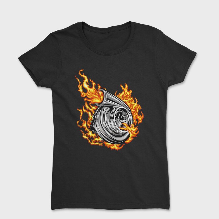 Turbo Flame, Tricou Femei