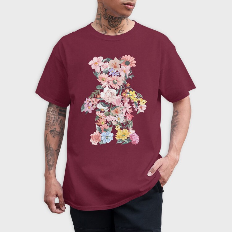 Floral Bouquet Dreams, Tricou Barbati (Unisex)