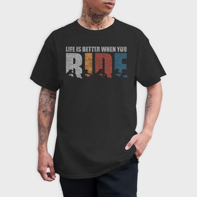 Betterride, Tricou Barbati (Unisex)