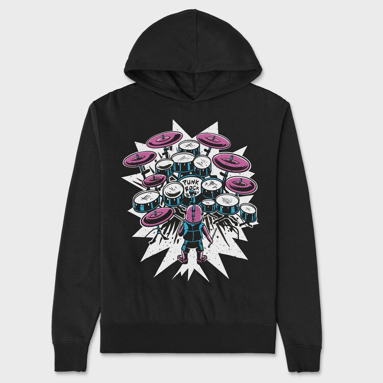 Baby Drummer, Hanorac Oversize Barbati (Unisex)