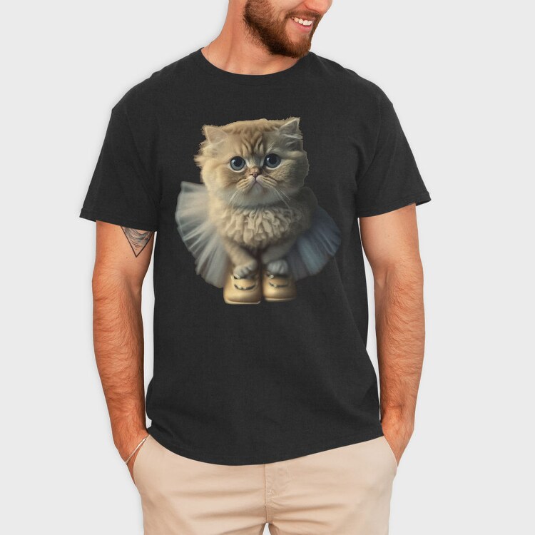 Purrfectlyclad, Tricou Barbati (Unisex)