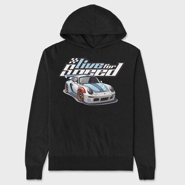 Live for Speed Porsche, Hanorac Oversize Barbati (Unisex)