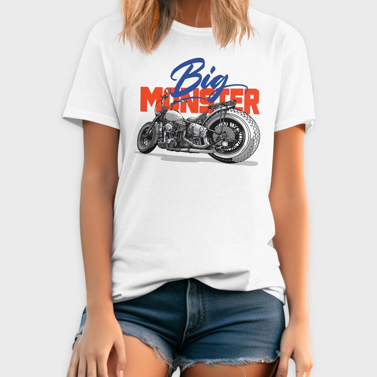 Big Monster Bike, Tricou Barbati (Unisex)