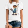 Skateboarding Teddy, Tricou Barbati (Unisex)