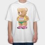 Teddy Champ Motivation, Tricou Oversize Barbati (Unisex)