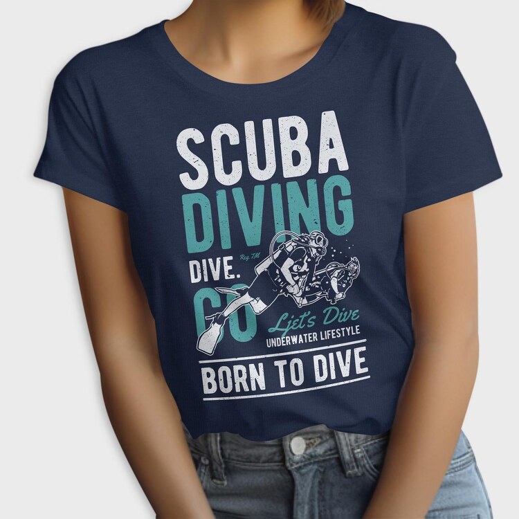 Scuba Diving, Tricou Femei