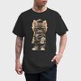 Hipster Kitty, Tricou Barbati (Unisex)