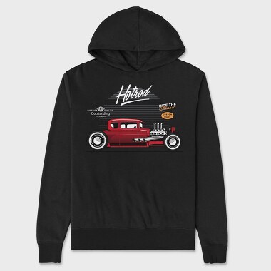 Custom Hotrod 9, Hanorac Oversize Barbati (Unisex)