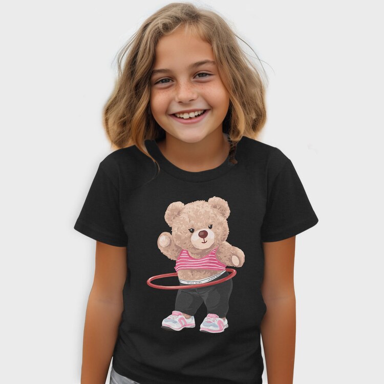 Sporty Bear Hula Hoop, Tricou Copii