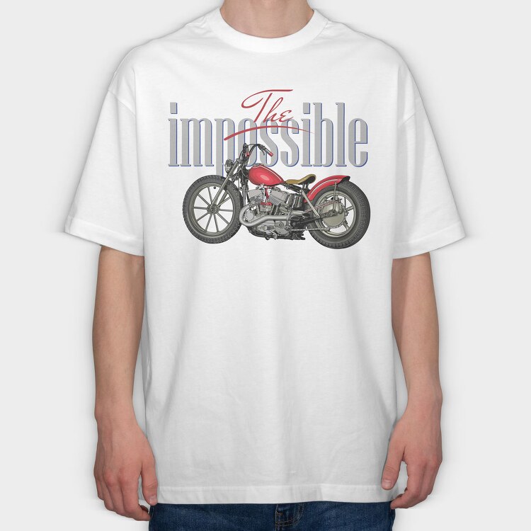 The Impossible Ride, Tricou Oversize Barbati (Unisex)