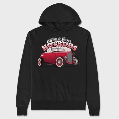 Hotrod 4, Hanorac Oversize Barbati (Unisex)