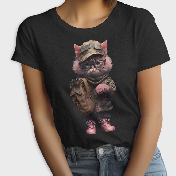 Cat Soldier, Tricou Femei