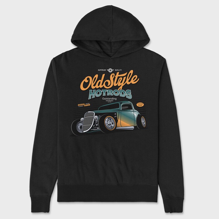 Hotrod 6, Hanorac Oversize Barbati (Unisex)