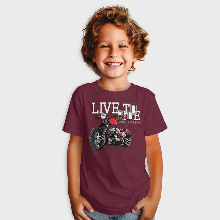 Live To Ride, Tricou Copii