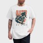 Master of Dirt Motocross Bike Kicking Up Dust, Tricou Barbati (Unisex)