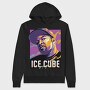 Ice Cube Icon, Hanorac Oversize Barbati (Unisex)