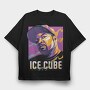 Ice Cube Icon, Tricou Oversize Barbati (Unisex)