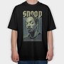 Snoop Dogg Typography, Tricou Oversize Barbati (Unisex)