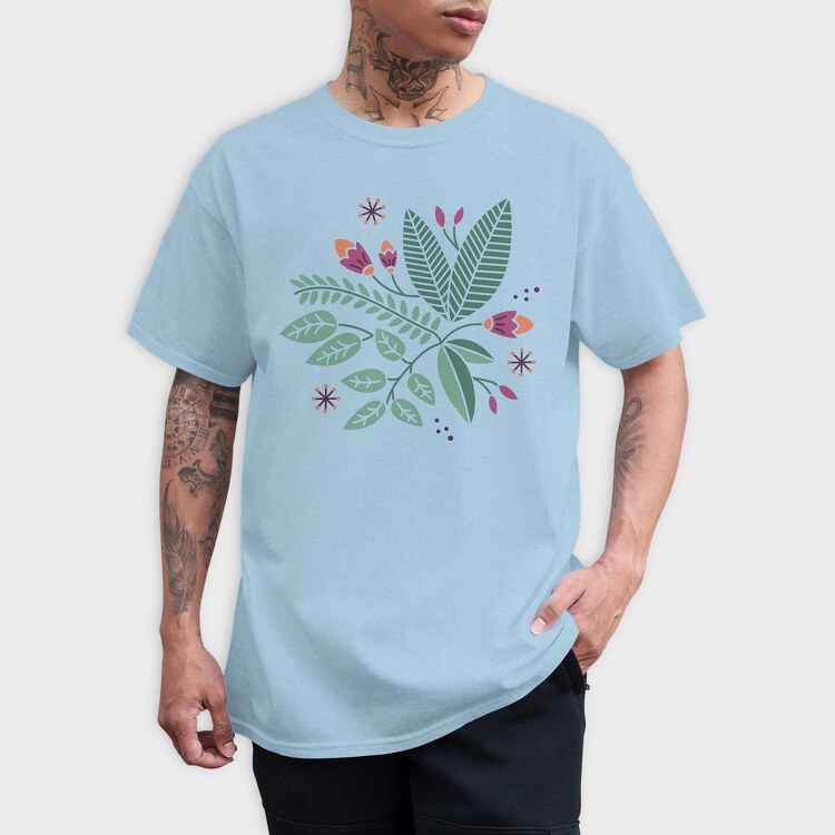 Nature Botanical 17, Tricou Barbati (Unisex)