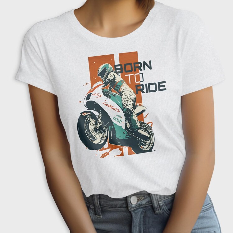 Motorcycle SportArt Japanese, Tricou Femei