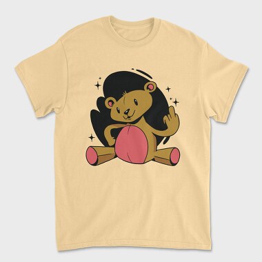 Tricou Barbati (Unisex), Rude Teddy Bear