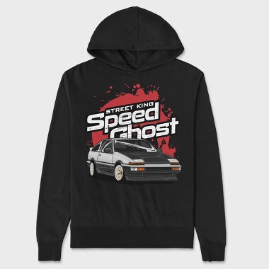 Speed Shost Street King, Hanorac Oversize Barbati (Unisex)