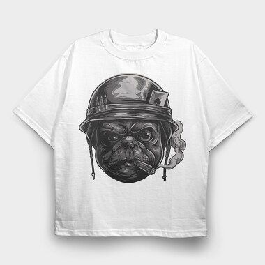 Ace Of Spades Soldier, Tricou Oversize Barbati (Unisex)