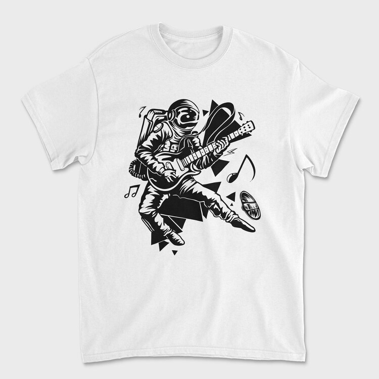 Astronaut Guitar Jam, Tricou Barbati (Unisex)