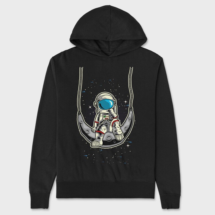 Astronaut Swing, Hanorac Oversize Barbati (Unisex)
