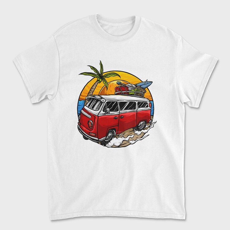 Beachbum Bus, Tricou Barbati (Unisex)