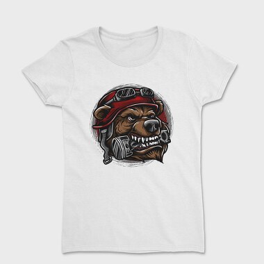 Bear Biker Roar, Tricou Femei