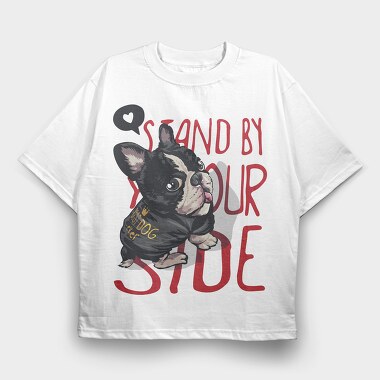 Best Dog Ever, Tricou Oversize Barbati (Unisex)