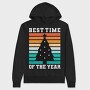 Best Time Tree, Hanorac Oversize Barbati (Unisex)