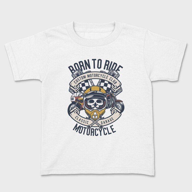 Born To Ride Custom Garage, Tricou Copii