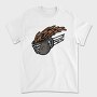 Burning Coffee Cup, Tricou Barbati (Unisex)
