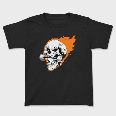 Burning Skull Roller, Tricou Copii
