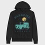 Paradise Road Trip, Hanorac Oversize Barbati (Unisex)