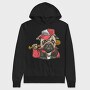Pug Gangster Bone, Hanorac Oversize Barbati (Unisex)