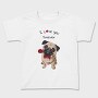 Pug Rose Forever, Tricou Copii