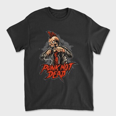Punk Not Dead, Tricou Barbati (Unisex)