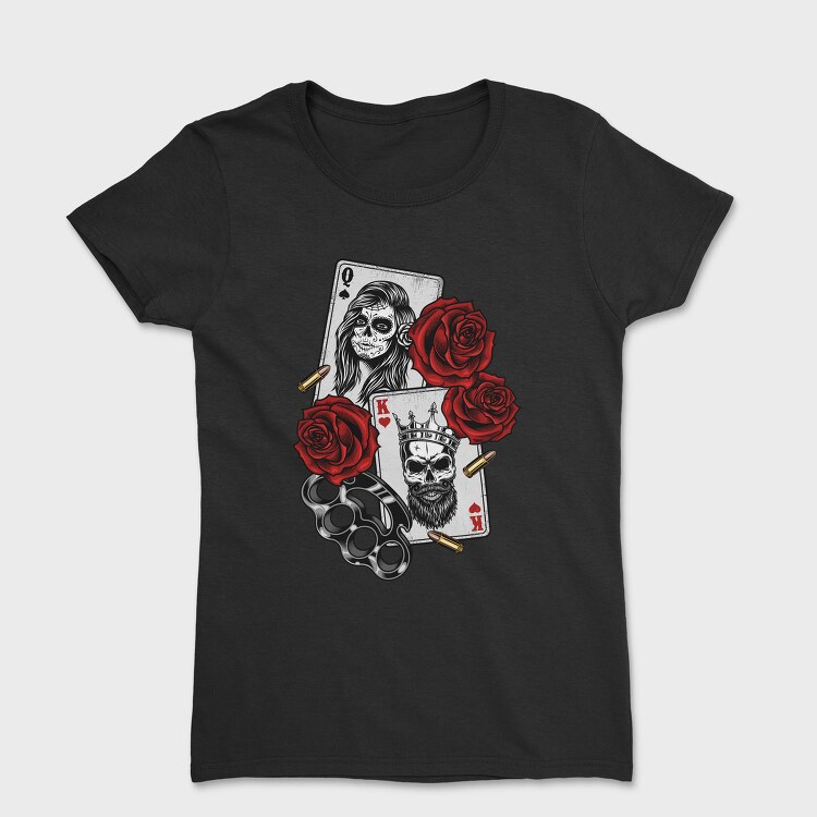 Queen Of Hearts, Tricou Femei