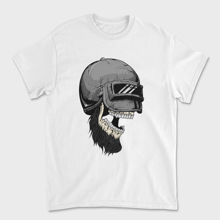 Skull Helmet Rider, Tricou Barbati (Unisex)